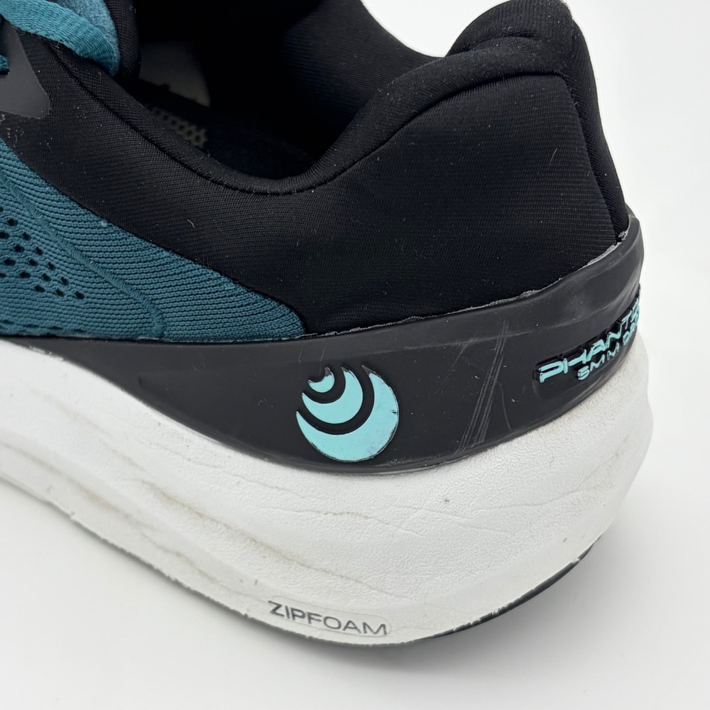 Topo Athletic Phantom 2 Womens 10 Running Shoes Teal Black Lightweight Sneakers - Picture 9 of 10